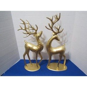 NEW Christmas Deers Bambi Moose Figurine Statue